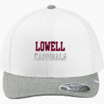 LOWELL HIGH SCHOOL CARDINALS <span class="pdp-name-mascot">LOWELL CARDINALS</span> TravisMathew Cruz Colorblock Trucker Cap Front Thumbnail