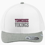 Tennessee Vikings <span class="pdp-name-mascot">Tennessee Vikings</span> TravisMathew Cruz Colorblock Trucker Cap Front Thumbnail