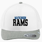Watkinson Rams <span class="pdp-name-mascot">Watkinson Rams</span> TravisMathew Cruz Colorblock Trucker Cap Front Thumbnail