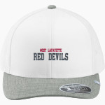 West Lafayette Jr-Sr High School Red Devils Online Store TravisMathew Cruz Colorblock Trucker Cap Front Thumbnail