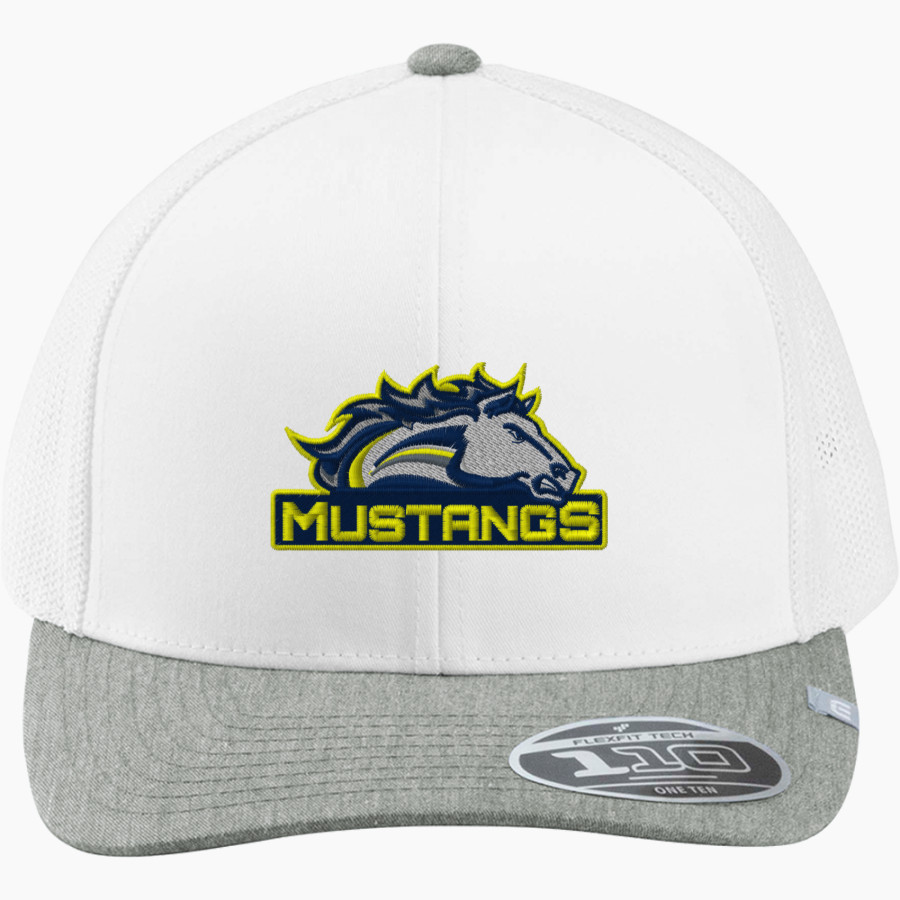 Mahone Mustangs TravisMathew Cruz Colorblock Trucker Cap