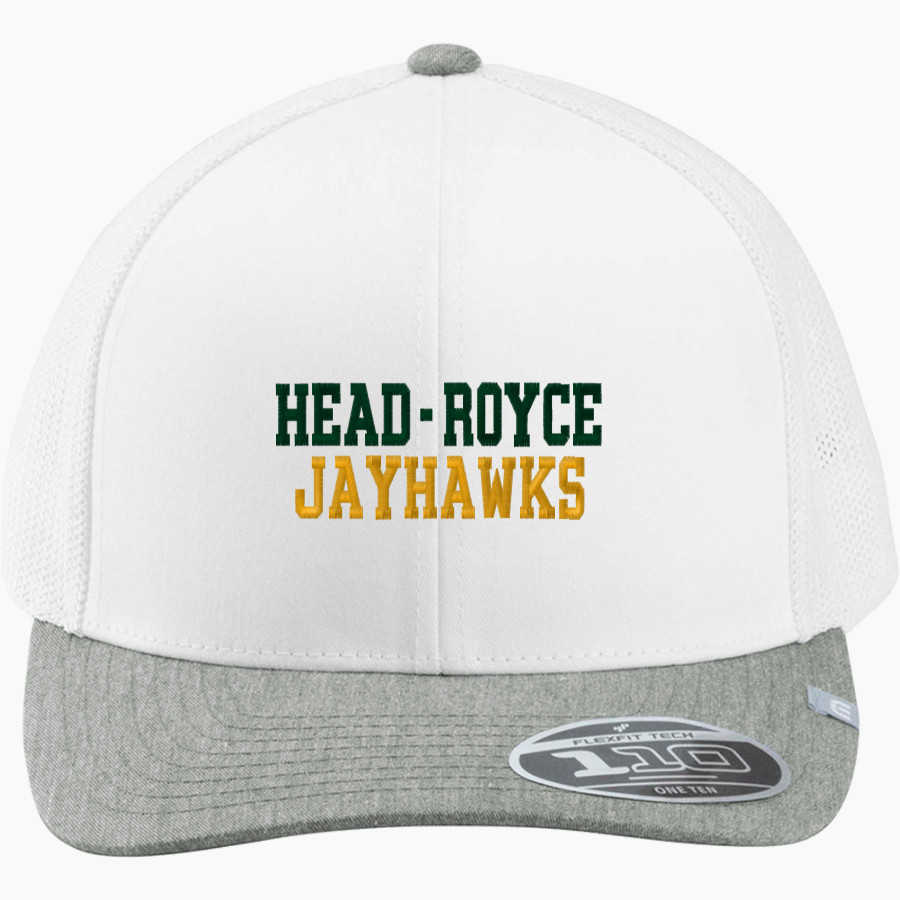 Head-Royce Jayhawks <span class="pdp-name-mascot">Head-Royce Jayhawks</span> TravisMathew Cruz Colorblock Trucker Cap