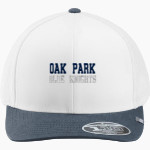 Oak Park Blue Knights <span class="pdp-name-mascot">Oak Park Blue Knights</span> TravisMathew Cruz Colorblock Trucker Cap Front Thumbnail