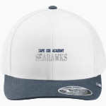 Cape Cod Academy Seahawks TravisMathew Cruz Colorblock Trucker Cap Front Thumbnail