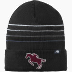 Forest Lake Rangers TravisMathew Striped Cuffed Beanie Front Thumbnail