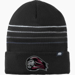 Ludlow Lions <span class="pdp-name-mascot">Lions</span> TravisMathew Striped Cuffed Beanie Front Thumbnail