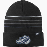 Elizabethtown Aquatic Club Elizabethtown TravisMathew Striped Cuffed Beanie Front Thumbnail