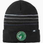 St. Mary's Dragons <span class="pdp-name-mascot">St. Mary's Dragons</span> TravisMathew Striped Cuffed Beanie Front Thumbnail