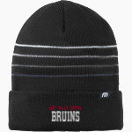 East Valley Central Bruins <span class="pdp-name-mascot">East Valley Central Middle School Bruins</span> TravisMathew Striped Cuffed Beanie Front Thumbnail