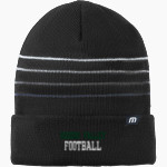 Hudson Valley Vikings TravisMathew Striped Cuffed Beanie Front Thumbnail