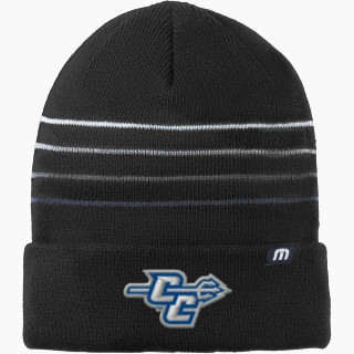 TravisMathew Striped Cuffed Beanie