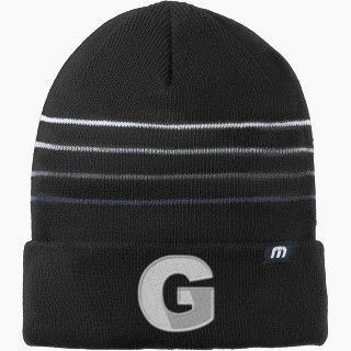 TravisMathew Striped Cuffed Beanie