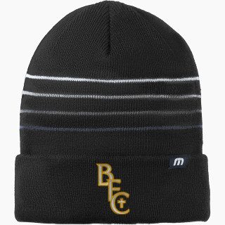 TravisMathew Striped Cuffed Beanie
