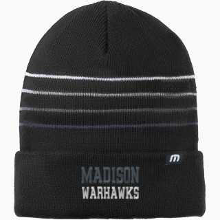 TravisMathew Striped Cuffed Beanie