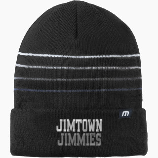 TravisMathew Striped Cuffed Beanie