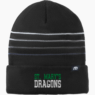 TravisMathew Striped Cuffed Beanie