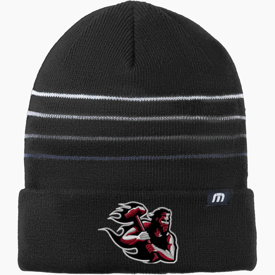 California University of Pennsylvania TravisMathew Striped Cuffed Beanie