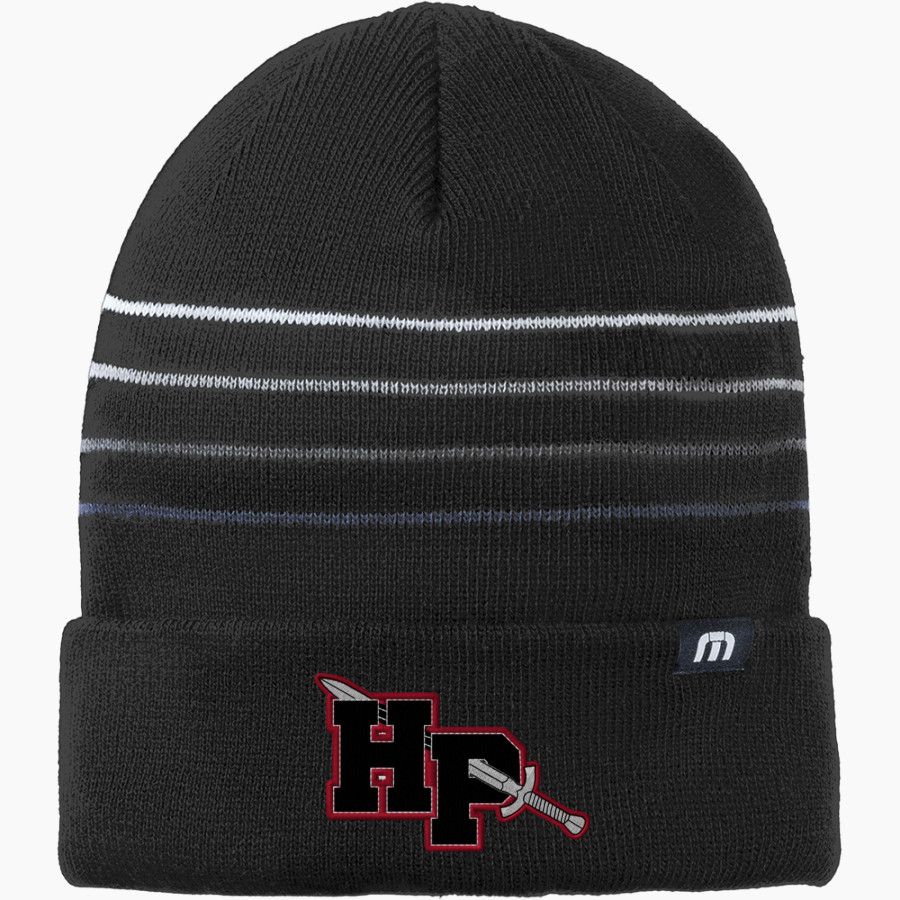 Hannah-Pamplico Raiders Raiders <span class="pdp-name-mascot">Hannah-Pamplico Raiders</span> TravisMathew Striped Cuffed Beanie