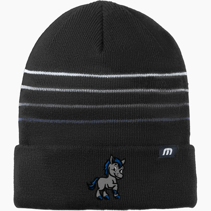 MacArthur Elementary Mustangs <span class="pdp-name-mascot">McArthur Elementary</span> TravisMathew Striped Cuffed Beanie
