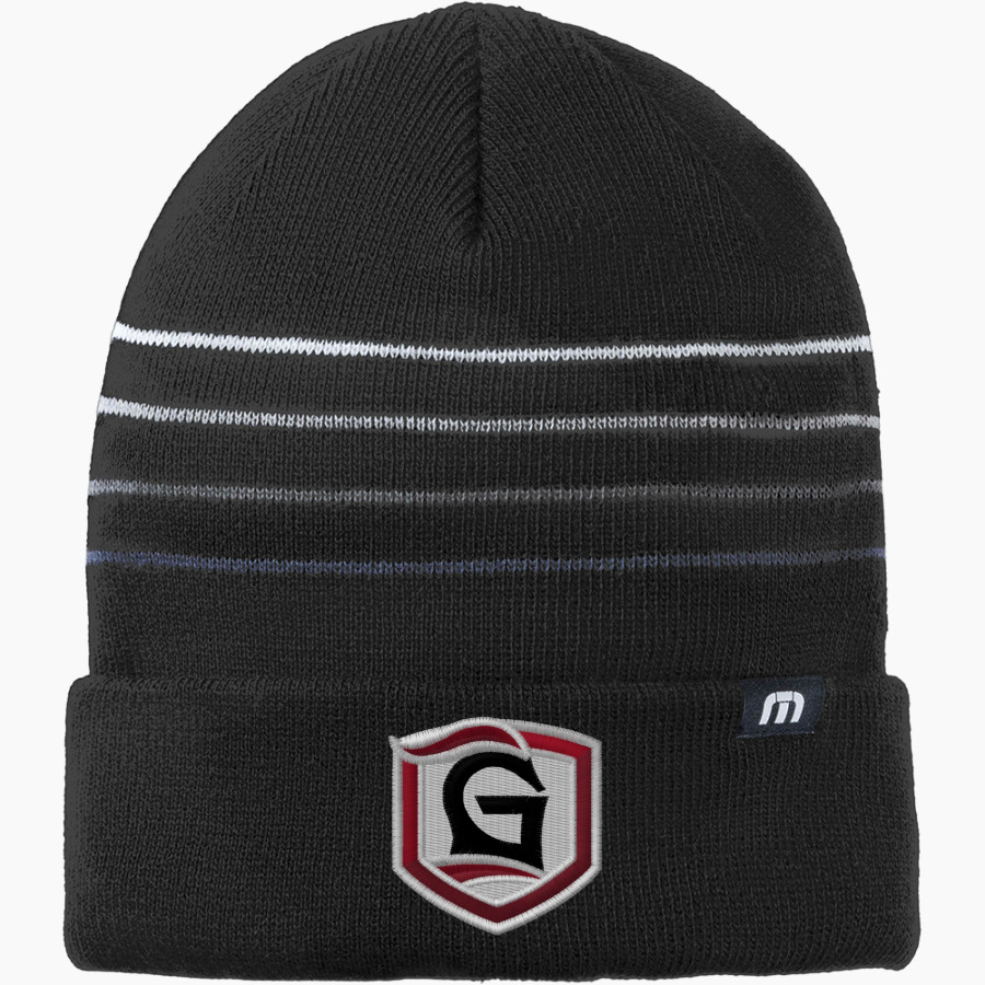 Grace College Lancers <span class="pdp-name-mascot">Grace College Lancers</span> TravisMathew Striped Cuffed Beanie