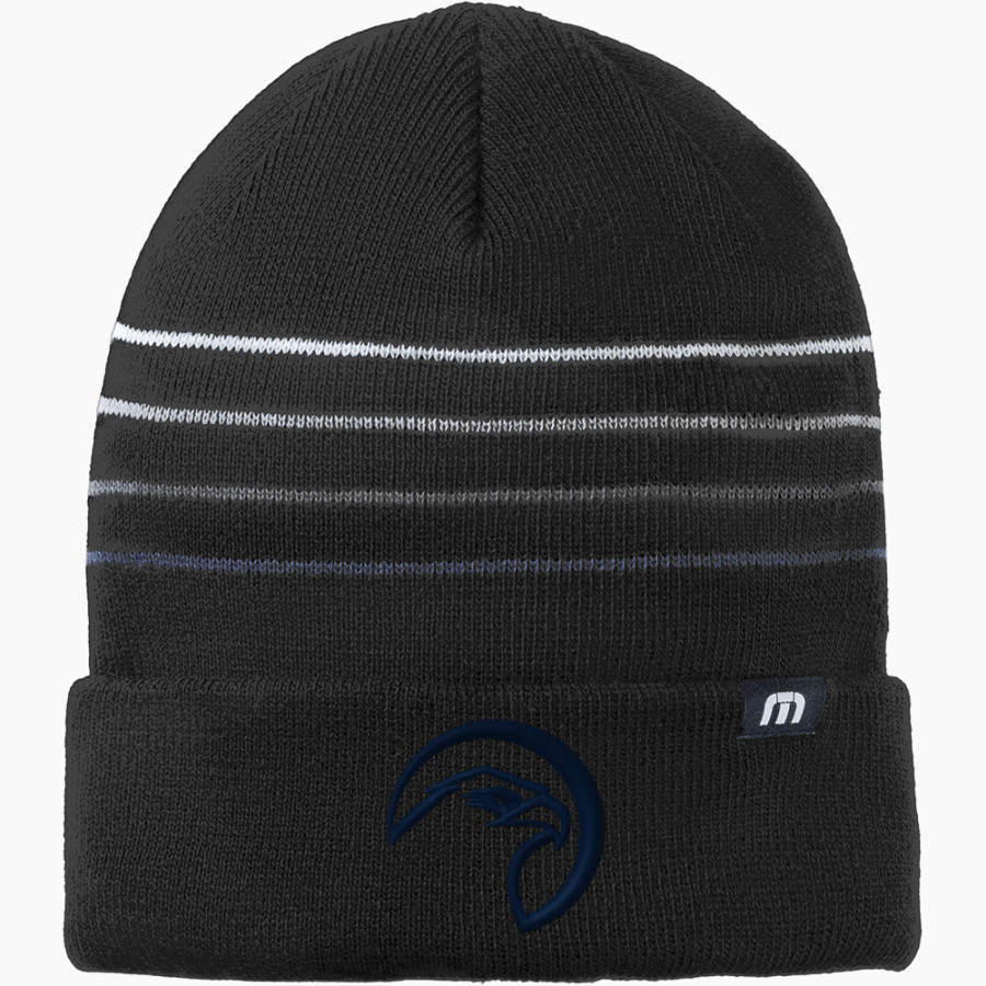 Holy Trinity Hawks <span class="pdp-name-mascot">Holy Trinity Hawks</span> TravisMathew Striped Cuffed Beanie