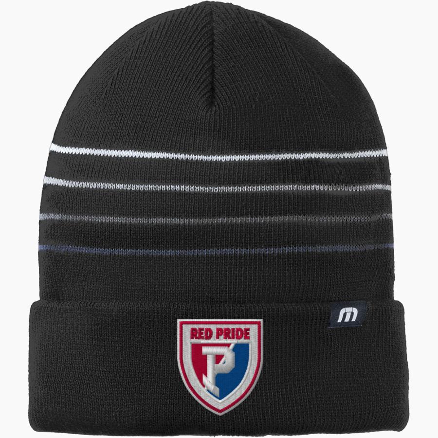 Plainfield Quakers <span class="pdp-name-mascot">Plainfield Quakers</span> TravisMathew Striped Cuffed Beanie