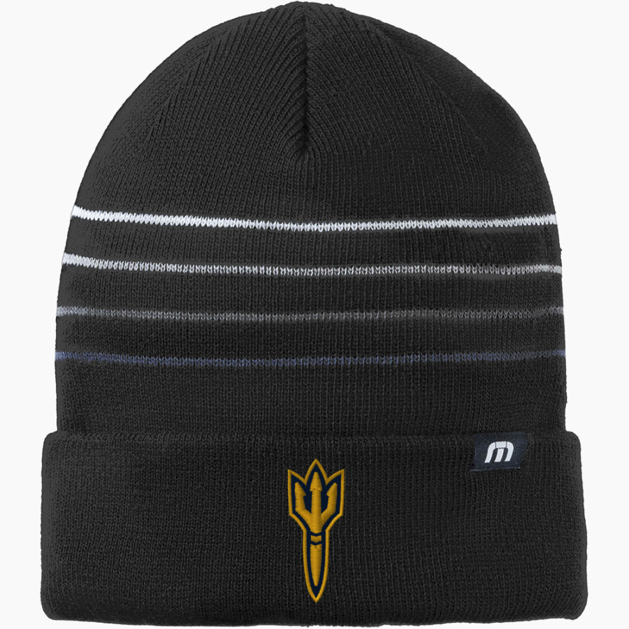 Victor Blue Devils <span class="pdp-name-mascot">Victor Blue Devils</span> TravisMathew Striped Cuffed Beanie