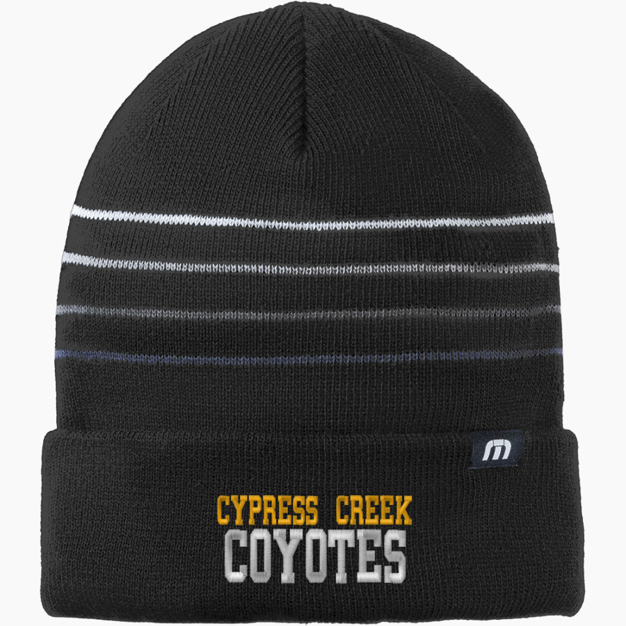 Cypress Creek Coyotes <span class="pdp-name-mascot">Cypress Creek Coyotes</span> TravisMathew Striped Cuffed Beanie