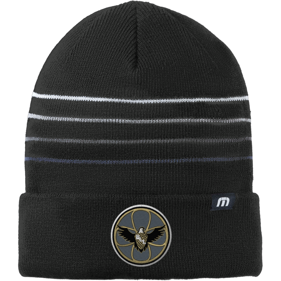 Box Lacrosse League Box Lacrosse League <span class="pdp-name-mascot">Box Lacrosse League</span> TravisMathew Striped Cuffed Beanie