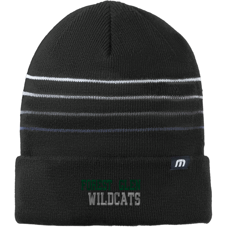 Forest Glen Wildcats <span class="pdp-name-mascot">Forest Glen Wildcats</span> TravisMathew Striped Cuffed Beanie
