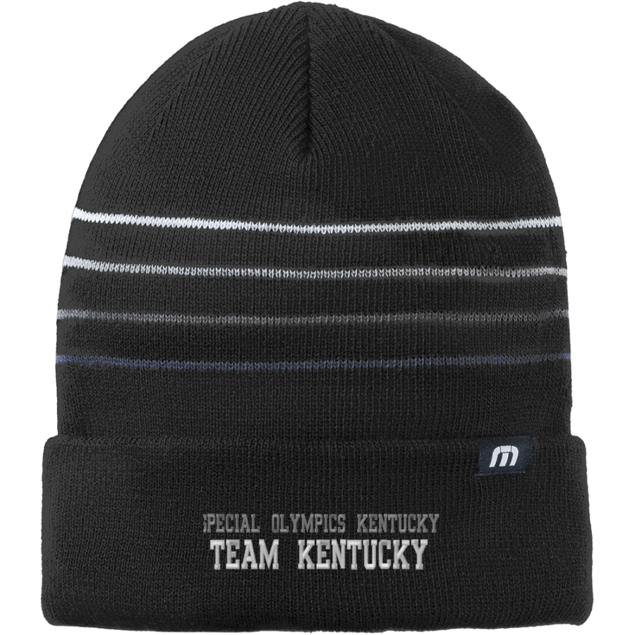 Special Olympics Kentucky Special Olympics <span class="pdp-name-mascot">Special Olympics of Kentucky</span> TravisMathew Striped Cuffed Beanie