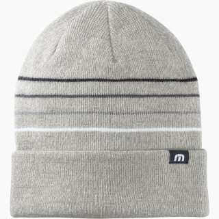 TravisMathew Striped Cuffed Beanie