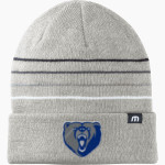 Bartram Trail Bears TravisMathew Striped Cuffed Beanie Front Thumbnail