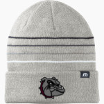 EDMOND MEMORIAL HIGH SCHOOL BULLDOGS <span class="pdp-name-mascot">EDMOND MEMORIAL BULLDOGS</span> TravisMathew Striped Cuffed Beanie Front Thumbnail