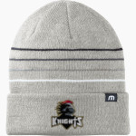 ALAH HIGH SCHOOL KNIGHTS <span class="pdp-name-mascot">ARTHUR KNIGHTS</span> TravisMathew Striped Cuffed Beanie Front Thumbnail