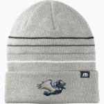 Morris Jeff Pelicans TravisMathew Striped Cuffed Beanie Front Thumbnail