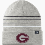 Gloversville High School <span class="pdp-name-mascot">Gloversville Dragon Huskies</span> TravisMathew Striped Cuffed Beanie Front Thumbnail