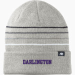 DARLINGTON SCHOOL TIGERS <span class="pdp-name-mascot">DARLINGTON TIGERS</span> TravisMathew Striped Cuffed Beanie Front Thumbnail