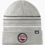 MUNSTER HIGH SCHOOL MUSTANGS <span class="pdp-name-mascot">MUNSTER MUSTANGS</span> TravisMathew Striped Cuffed Beanie Front Thumbnail