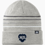 Mayfield Junior School Mustangs Online Store TravisMathew Striped Cuffed Beanie Front Thumbnail