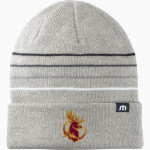 CLAREMONT MUDD SCRIPPS Athenas <span class="pdp-name-mascot">CLAREMONT MUDD SCRIPPS</span> TravisMathew Striped Cuffed Beanie Front Thumbnail
