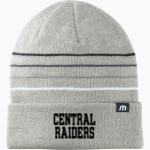 CENTRAL HIGH SCHOOL RAIDERS <span class="pdp-name-mascot">CENTRAL RAIDERS</span> TravisMathew Striped Cuffed Beanie Front Thumbnail