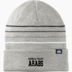 COACHELLA VALLEY HIGH SCHOOL ARABS <span class="pdp-name-mascot">COACHELLA VALLEY ARABS</span> TravisMathew Striped Cuffed Beanie Front Thumbnail