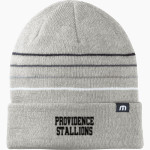 Providence Stallions <span class="pdp-name-mascot">Providence Stallions</span> TravisMathew Striped Cuffed Beanie Front Thumbnail