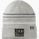 REED HIGH SCHOOL REED RAIDERS <span class="pdp-name-mascot">REED REED RAIDERS</span> TravisMathew Striped Cuffed Beanie Front Thumbnail