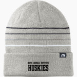 SOUTH GEORGIA INSTITUTE Huskies <span class="pdp-name-mascot">SOUTH GEORGIA INSTITUTE Huskies</span> TravisMathew Striped Cuffed Beanie Front Thumbnail