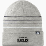 St. Edmund Prep Eagles <span class="pdp-name-mascot">St. Edmund Eagles</span> TravisMathew Striped Cuffed Beanie Front Thumbnail