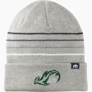 TravisMathew Striped Cuffed Beanie