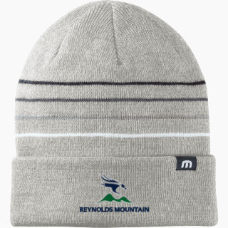 TravisMathew Striped Cuffed Beanie