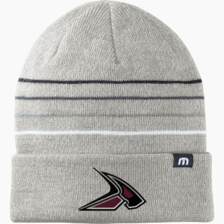 TravisMathew Striped Cuffed Beanie